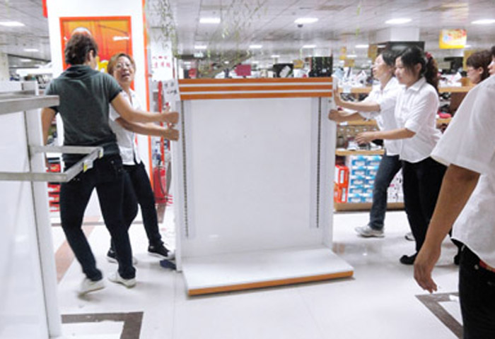 家樂園百貨巨鹿店順利完成賣場(chǎng)內(nèi)布局調(diào)整